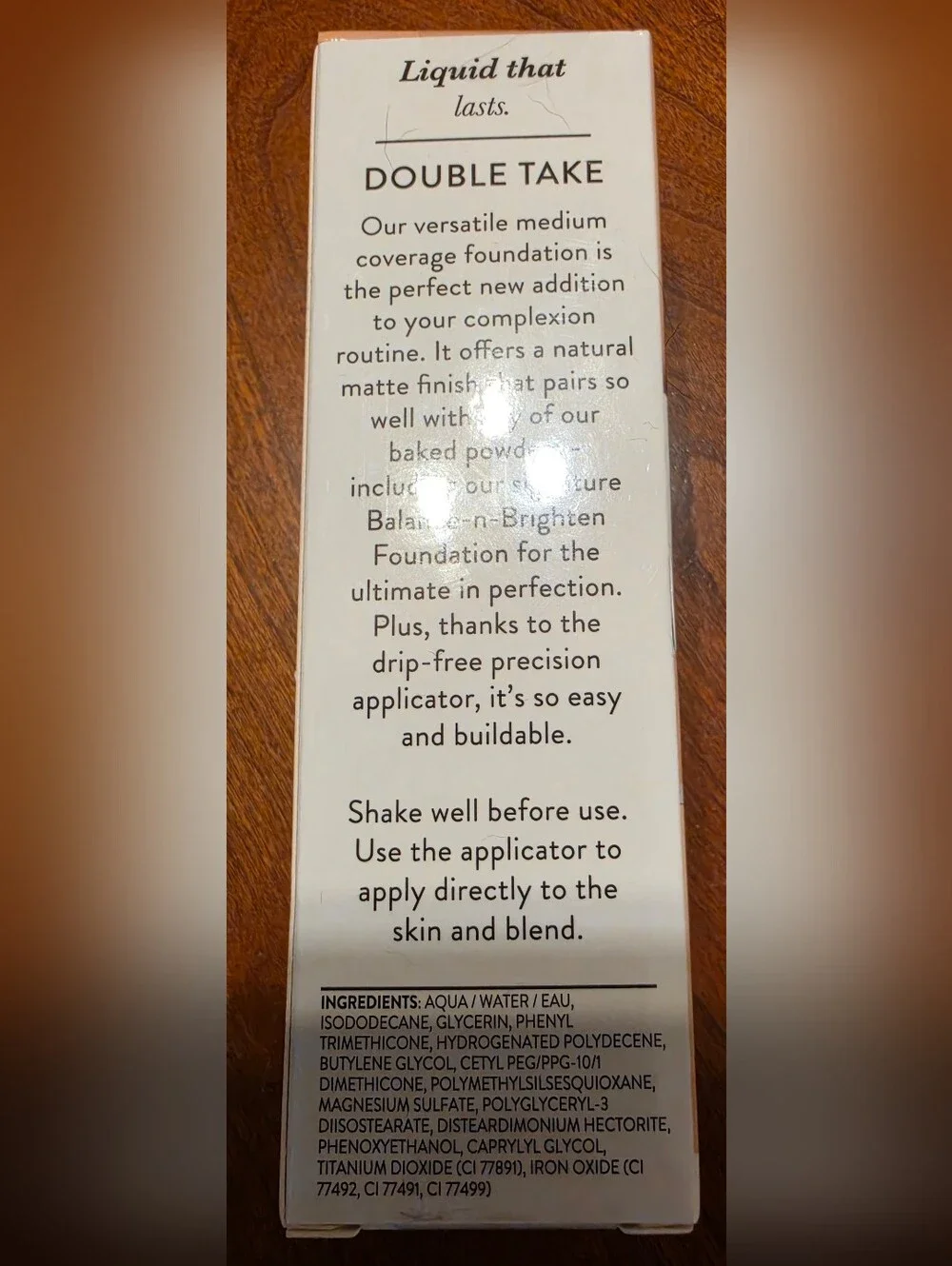 Laura Geller Double Take Liquid Foundation Fair 1 oz New Sealed